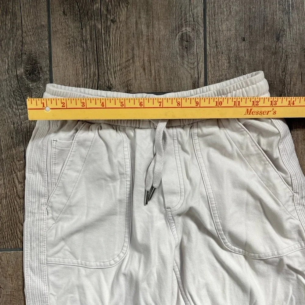 Athleta Farallon Joggers Off White Drawstring Ankle Pants Women's Size 0 - Picture 5 of 8